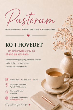 Pusterum #4 <br> 28.01 – Ro i hovedet